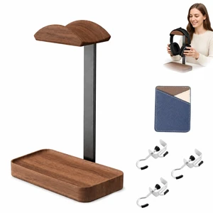 Organizer Bundles - Headphone Stand For Desk - Phone Card Sleeve - Hook | Built for play sessions with base tray for accessories stick-on wallet and clamp to hang bags Organizer Bundles - Headphone Stand For Desk - Phone Card Sleeve - Hook | Built for play sessions with base tray for accessories stick-on wallet and clamp to hang bags
