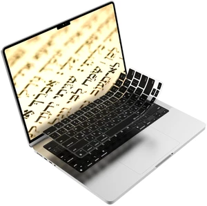 KB Covers Hebrew Keyboard Cover for MacBook Pro and Air, White Letters | Bilingual Hebrew-English Letters, Fits 14/16 Inch Pro 2021-2024 and 13/15 Inch Air 2022-2024, US Layout, Ultra-Thin TPU KB Covers Hebrew Keyboard Cover for MacBook Pro and Air, White Letters | Bilingual Hebrew-English Letters, Fits 14/16 Inch Pro 2021-2024 and 13/15 Inch Air 2022-2024, US Layout, Ultra-Thin TPU