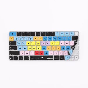 Video Editing Keyboard Cover for Avid Media Composer - Compatible with Apple Magic Keyboard (Non-Numeric) with/Without TouchID - Elevate Your Editing Skills Video Editing Keyboard Cover for Avid Media Composer - Compatible with Apple Magic Keyboard (Non-Numeric) with/Without TouchID - Elevate Your Editing Skills