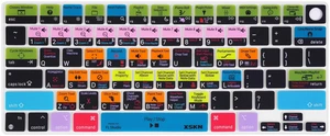 XSKN Silicone Keyboard Cover Skin for MacBook Pro/Air with Touch ID 14.2 16.2 13.6 15.3 Inch M1 M2 M3 M4 M5 Chip with Touch ID (US Layout, FL Studio Shortcuts) XSKN Silicone Keyboard Cover Skin for MacBook Pro/Air with Touch ID 14.2 16.2 13.6 15.3 Inch M1 M2 M3 M4 M5 Chip with Touch ID (US Layout, FL Studio Shortcuts)