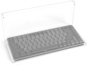 GEEKRIA Keyboard Travel Case Compatible with Logitech MX Mechanical Mini Keyboard, Compact Wireless Keyboard Acrylic Dust Cover with Magnetic Closing, Full Closure Protection (Clear) GEEKRIA Keyboard Travel Case Compatible with Logitech MX Mechanical Mini Keyboard, Compact Wireless Keyboard Acrylic Dust Cover with Magnetic Closing, Full Closure Protection (Clear)