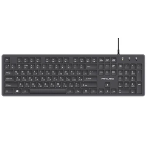 MIKUSO Russian English Bilingual keyboard,Splash Proof Design | Non Fade Letters,Full Size Design with Number Pad,Wired USB-A Keyboard Suitable for Computer,Laptop,PC,Windows MIKUSO Russian English Bilingual keyboard,Splash Proof Design | Non Fade Letters,Full Size Design with Number Pad,Wired USB-A Keyboard Suitable for Computer,Laptop,PC,Windows