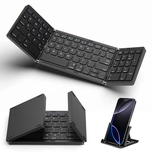 AVOAR Ultra Slim Portable Foldable Bluetooth Keyboard | Scissor Switch Block Keycaps, Lightweight Fold Type, Compact Travel Size AVOAR Ultra Slim Portable Foldable Bluetooth Keyboard | Scissor Switch Block Keycaps, Lightweight Fold Type, Compact Travel Size