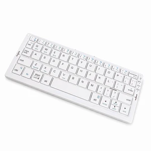 Portable Bluetooth Keyboard Rechargeable Folding for Tablet Phone Laptop | Compact Aluminum Alloy Keyboard, Triple Bluetooth with Stand, Travel Case, for iOS Portable Bluetooth Keyboard Rechargeable Folding for Tablet Phone Laptop | Compact Aluminum Alloy Keyboard, Triple Bluetooth with Stand, Travel Case, for iOS