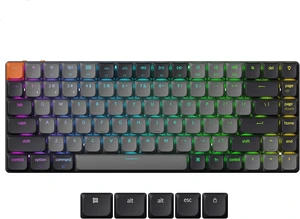 Keychron K3 QMK Ultra-Slim Wireless Mechanical Keyboard Version 3, 75% Layout Hot Swappable Banana Switch, RGB Backlight Rechargeable Wired Bluetooth Professional Office Keyboard for Mac/Windows Keychron K3 QMK Ultra-Slim Wireless Mechanical Keyboard Version 3, 75% Layout Hot Swappable Banana Switch, RGB Backlight Rechargeable Wired Bluetooth Professional Office Keyboard for Mac/Windows