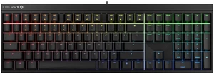 CHERRY XTRFY MX 2.0S, Wired Mechanical Gaming Keyboard with RGB-Lighting, Designed in Germany, Full Key Rollover, Anti Ghosting, MX2A RED Switches, Black