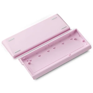 ZMX H60 Aluminum Keyboard Case,60% Customized Mechanical Gaming Keyboard Housing Compatible with Woot60HE/MADLIONS MAD 60 HE 61Keys Compact Barebones Keyboards DIY (Pink) ZMX H60 Aluminum Keyboard Case,60% Customized Mechanical Gaming Keyboard Housing Compatible with Woot60HE/MADLIONS MAD 60 HE 61Keys Compact Barebones Keyboards DIY (Pink)