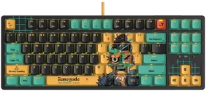Bloody AT87 Renegade Optical Mechanical Gaming Keyboard 87 Key Compact Layout RGB Backlit Exact Reset System Bloody AT87 Renegade Optical Mechanical Gaming Keyboard 87 Key Compact Layout RGB Backlit Exact Reset System
