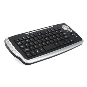 Mini Ergonomic Keyboard Trackball Air Mouse Scroll Wheel Function 2.4G Wireless Keyboard with trackball Mouse Keyboartd Combo for Lapotp PC TV Remote Controller HTPC (Silver) Mini Ergonomic Keyboard Trackball Air Mouse Scroll Wheel Function 2.4G Wireless Keyboard with trackball Mouse Keyboartd Combo for Lapotp PC TV Remote Controller HTPC (Silver)