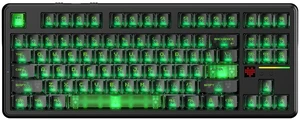 ATTACK SHARK X87 Ultra Wireless Mechanical Keyboard,Shadow Jade | 8K Wireless Receiver, 10000mAh Battery, Dot-Matrix Screen, 16.8M RGB, Hot-Swappable, Programmable Keyboard for PC Gamer ATTACK SHARK X87 Ultra Wireless Mechanical Keyboard,Shadow Jade | 8K Wireless Receiver, 10000mAh Battery, Dot-Matrix Screen, 16.8M RGB, Hot-Swappable, Programmable Keyboard for PC Gamer