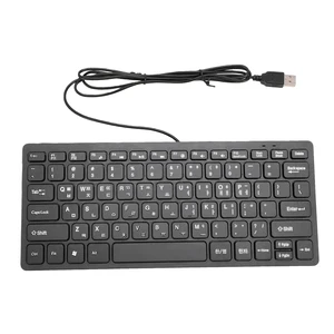 Denash Wired Korean Keyboard, 78 Keys Spill Proof Slim Hangul Layout Keyboard, USB Plug and Play Lightweight Keypad for Computer Laptop PC Denash Wired Korean Keyboard, 78 Keys Spill Proof Slim Hangul Layout Keyboard, USB Plug and Play Lightweight Keypad for Computer Laptop PC