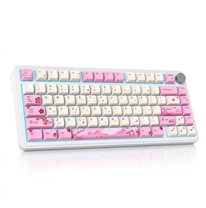 EpikList 75% Wireless Creamy Mechanical Gaming Keyboard Tri-Mode | 2.4GHz/USB-C/Bluetooth, Gasket Mount, Volume Knob, Hot Swappable Linear Switches, Creamy Sound Keyboard for PC/Tablet/PS/Xbox EpikList 75% Wireless Creamy Mechanical Gaming Keyboard Tri-Mode | 2.4GHz/USB-C/Bluetooth, Gasket Mount, Volume Knob, Hot Swappable Linear Switches, Creamy Sound Keyboard for PC/Tablet/PS/Xbox