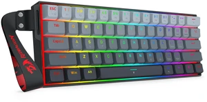 Redragon K617 HE Wired Hall-Effect Rapid Trigger Magnetic Gaming Keyboard | 8K Polling Adjustable Actuation, 61 Keys Design for More Room to Aim, Swap-Ready Socket for Mod, RGB Pro Software Supported Redragon K617 HE Wired Hall-Effect Rapid Trigger Magnetic Gaming Keyboard | 8K Polling Adjustable Actuation, 61 Keys Design for More Room to Aim, Swap-Ready Socket for Mod, RGB Pro Software Supported