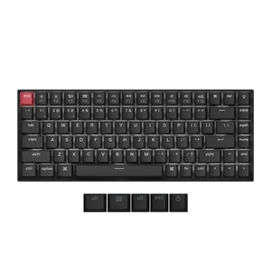 Keychron K2 QMK Wireless Mechanical Gaming Keyboard, 75% Layout with Super Brown Switch, White LED Backlight Rechargeable Wired Bluetooth Professional Office Keyboard for Mac/Windows, Version 3 Keychron K2 QMK Wireless Mechanical Gaming Keyboard, 75% Layout with Super Brown Switch, White LED Backlight Rechargeable Wired Bluetooth Professional Office Keyboard for Mac/Windows, Version 3