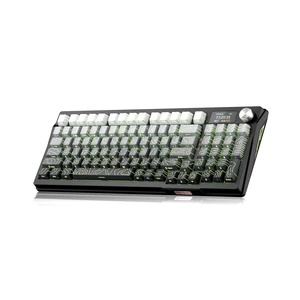 DRAOZA Kutethy Wireless Mechanical Keyboard,Pre-lubed Switches,Gasket Structure,Tri-Mode BT/2.4GHz/USB-C Hot Swappable,Gradient Topographic KeyCaps,RGB Backlit Gaming Keyboard(Kailh Box White Switch) DRAOZA Kutethy Wireless Mechanical Keyboard,Pre-lubed Switches,Gasket Structure,Tri-Mode BT/2.4GHz/USB-C Hot Swappable,Gradient Topographic KeyCaps,RGB Backlit Gaming Keyboard(Kailh Box White Switch)