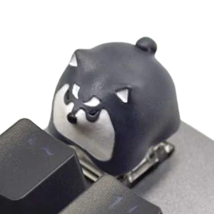 Kelendle Personalized Cute Dog Resin Keycap OEM Profile Keycap Esc Keycap for Mechanical Keyboard MX Switch R4 (Black) Kelendle Personalized Cute Dog Resin Keycap OEM Profile Keycap Esc Keycap for Mechanical Keyboard MX Switch R4 (Black)