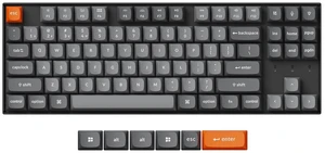 Keychron K8 Max QMK Wireless Custom Mechanical Keyboard, TKL 80% Layout Bluetooth 5.1/2.4G/USB-C Programmable, White Backlit Super Banana Switch NKRO Gaming Keyboard for Mac/Windows/Gamers Keychron K8 Max QMK Wireless Custom Mechanical Keyboard, TKL 80% Layout Bluetooth 5.1/2.4G/USB-C Programmable, White Backlit Super Banana Switch NKRO Gaming Keyboard for Mac/Windows/Gamers