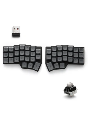 YIVU 40% Corne Wireless Split Keyboard, QMK/VIALProgrammable, Columnar-Staggered Ergonomic Layout, Hot Swappable Standard Profile MX Linear Switches, PBT Keycaps YIVU 40% Corne Wireless Split Keyboard, QMK/VIALProgrammable, Columnar-Staggered Ergonomic Layout, Hot Swappable Standard Profile MX Linear Switches, PBT Keycaps