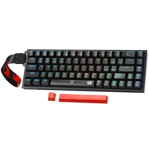 Redragon K631 PRO 65% 3-Mode Wireless RGB Gaming Keyboard, 68 Keys Hot-Swappable Compact Mechanical Keyboard w/Hot-Swap Free-Mod PCB Socket & Portable Strap, Custom Dragon Chant Linear Switch Redragon K631 PRO 65% 3-Mode Wireless RGB Gaming Keyboard, 68 Keys Hot-Swappable Compact Mechanical Keyboard w/Hot-Swap Free-Mod PCB Socket & Portable Strap, Custom Dragon Chant Linear Switch