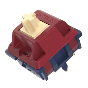 Gateron Quinn Switches, Tactile 5 Pins 59gf RGB Pre Lubed for MX Mechanical Keyboard (108PCS)