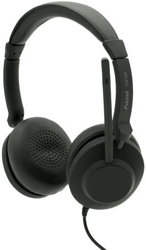 Axtel One Stereo Headset Noise-Cancelling Microphone, 40mm HD Speakers, Inline Call Control, Ultra-Lightweight, All-Day Comfort USB-A & USB-C Compatible Office, Call Center & Remote Work Axtel One Stereo Headset Noise-Cancelling Microphone, 40mm HD Speakers, Inline Call Control, Ultra-Lightweight, All-Day Comfort USB-A & USB-C Compatible Office, Call Center & Remote Work