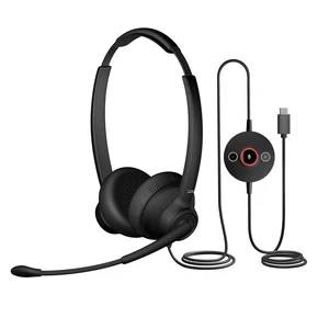 Cyber Acoustics AC-304C USB-C Headset with AI-Powered Noise Cancellation | Great for Hybrid Work and Team Calls, Works in Offices, Homes, Any Environment, Keeps Background Noise Out of Your Calls Cyber Acoustics AC-304C USB-C Headset with AI-Powered Noise Cancellation | Great for Hybrid Work and Team Calls, Works in Offices, Homes, Any Environment, Keeps Background Noise Out of Your Calls