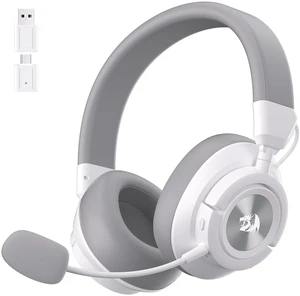 Redragon H889 Wireless Gaming Headset, 4-in-1 (2.4G/BT/USB/3.5mm), 51H Battery & Play-While-Charging, 7.1 Spatial Audio & 53mm Drivers, Detachable Mic, Multi-Platform Headphone for PC/PS5/NS/Mobile Redragon H889 Wireless Gaming Headset, 4-in-1 (2.4G/BT/USB/3.5mm), 51H Battery & Play-While-Charging, 7.1 Spatial Audio & 53mm Drivers, Detachable Mic, Multi-Platform Headphone for PC/PS5/NS/Mobile