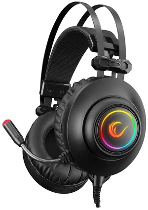 Rampage RM-K1 Pulsar 7.1 Virtual Surround Sound RGB Gaming Headset 50mm Drivers, Flexible Microphone, Noise Isolation, Comfortable Over-Ear Design USB Wired (Black) Rampage RM-K1 Pulsar 7.1 Virtual Surround Sound RGB Gaming Headset 50mm Drivers, Flexible Microphone, Noise Isolation, Comfortable Over-Ear Design USB Wired (Black)