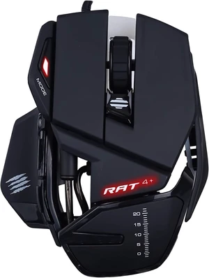 MAD CATZ Rat 4+ Gaming Mouse Black MAD CATZ Rat 4+ Gaming Mouse Black