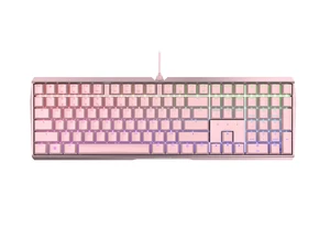 Cherry MX 3.0 S Wired Mechanical Gaming Keyboard. Aluminum Housing Built for Gamers w/MX Blue Switches. RGB Backlit Color Display Over 16m Colors. Pink Cherry MX 3.0 S Wired Mechanical Gaming Keyboard. Aluminum Housing Built for Gamers w/MX Blue Switches. RGB Backlit Color Display Over 16m Colors. Pink