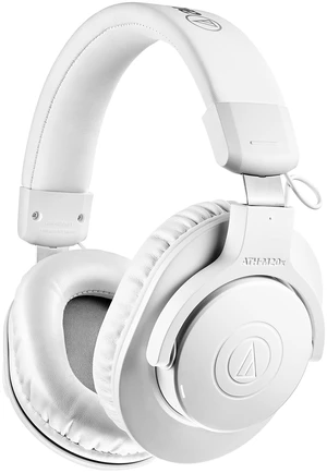 Audio-Technica ATH-M20xBTWH Wireless Over-Ear Headphones with Mic, 60 Hour Battery Life, Studio-Quality Sound, 40 mm Drivers for Enhanced Bass, Lightweight Design, Multipoint Pairing, White Audio-Technica ATH-M20xBTWH Wireless Over-Ear Headphones with Mic, 60 Hour Battery Life, Studio-Quality Sound, 40 mm Drivers for Enhanced Bass, Lightweight Design, Multipoint Pairing, White