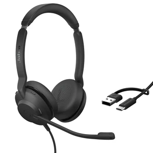 Jabra Evolve2 30 SE (2025 Version) Wired Dual-Ear USB Headset, Black | Dual-Ear Headset with Microphone, USB-A and USB-C Cable, Ideal Computer Headset, Works with Online Meeting Platforms Jabra Evolve2 30 SE (2025 Version) Wired Dual-Ear USB Headset, Black | Dual-Ear Headset with Microphone, USB-A and USB-C Cable, Ideal Computer Headset, Works with Online Meeting Platforms