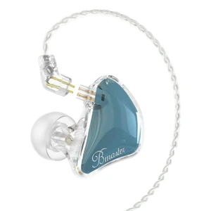 BASN Bmaster 2Pin Triple Drivers in Ear Monitor Headphones (Blue) | professional audio iems, two cables, memory foams, protective case, for musicians singers drummers stage use BASN Bmaster 2Pin Triple Drivers in Ear Monitor Headphones (Blue) | professional audio iems, two cables, memory foams, protective case, for musicians singers drummers stage use