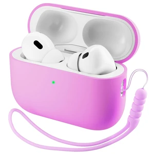 ORNARTO for AirPods Pro 3 Case, Hybrid Silicone, Cherry Blossom | Hybrid Silicone Rubber, Front LED Visible, Wireless Charging, Skin-Friendly Soft Touch, Anti-Scratch, Detachable Lanyard ORNARTO for AirPods Pro 3 Case, Hybrid Silicone, Cherry Blossom | Hybrid Silicone Rubber, Front LED Visible, Wireless Charging, Skin-Friendly Soft Touch, Anti-Scratch, Detachable Lanyard