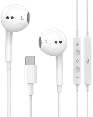 Pcwfbzf 2 Packs USB C Headphones Earbuds Wired for iPhone17/16/15, iPad Pro | Built-in Mic, Noise Cancelling, Volume Control, Ultra Clear Call, Support for iPhone 17/16/15 Series, Android, Galaxy Pcwfbzf 2 Packs USB C Headphones Earbuds Wired for iPhone17/16/15, iPad Pro | Built-in Mic, Noise Cancelling, Volume Control, Ultra Clear Call, Support for iPhone 17/16/15 Series, Android, Galaxy
