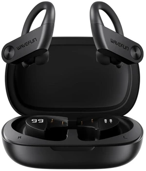 WAVEFUN Wireless Headphones with Ear Hook, XBuds 5 Wireless Earbuds Over Ear with 2000mAh Charging Case Sports Workout Headsets Volume Button Super Bass Waterproof Long Lasting Earbuds with Mic WAVEFUN Wireless Headphones with Ear Hook, XBuds 5 Wireless Earbuds Over Ear with 2000mAh Charging Case Sports Workout Headsets Volume Button Super Bass Waterproof Long Lasting Earbuds with Mic