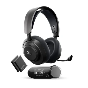 SteelSeries Arctis Nova Pro Omni Hi-Res Wireless Gaming Headset - Graphite | 96kHz/24bit, ANC, ClearCast Pro Mic, AI Noise Rejection, Mobile App, Mix 2.4GHz + BT, OmniPlay PC+PlayStation+Xbox SteelSeries Arctis Nova Pro Omni Hi-Res Wireless Gaming Headset - Graphite | 96kHz/24bit, ANC, ClearCast Pro Mic, AI Noise Rejection, Mobile App, Mix 2.4GHz + BT, OmniPlay PC+PlayStation+Xbox