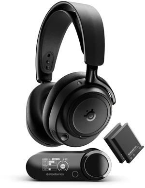 SteelSeries Arctis Nova Elite - Hi-Res Wireless Gaming Headset - Black | 96kHz/24bit Carbon Fiber Speakers ANC AI Noise Rejection 2.4GHz+BT Multi-Source Mix OmniPlay PC+PlayStation+Xbox SteelSeries Arctis Nova Elite - Hi-Res Wireless Gaming Headset - Black | 96kHz/24bit Carbon Fiber Speakers ANC AI Noise Rejection 2.4GHz+BT Multi-Source Mix OmniPlay PC+PlayStation+Xbox