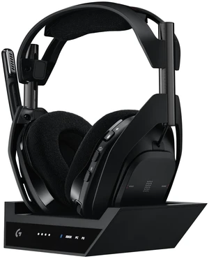 Logitech G Astro A50 X Multi-Platform Wireless Gaming Headset - Black | For PS5, Xbox, PC, Switch - PLAYSYNC Video & Audio Switcher, HDMI 2.1 4K 120Hz VRR, 24bit/48kHz, <24hr Battery, 2.4GHz & BT Logitech G Astro A50 X Multi-Platform Wireless Gaming Headset - Black | For PS5, Xbox, PC, Switch - PLAYSYNC Video & Audio Switcher, HDMI 2.1 4K 120Hz VRR, 24bit/48kHz, <24hr Battery, 2.4GHz & BT
