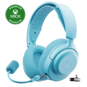 SteelSeries Arctis Nova 3X Wireless Multi-Platform Gaming Headset - Aqua | Mobile App Control 40 HR Battery Neodymium Magnetic Drivers 2.4GHz/Bluetooth Xbox, PS5, PC, Switch, Mobile SteelSeries Arctis Nova 3X Wireless Multi-Platform Gaming Headset - Aqua | Mobile App Control 40 HR Battery Neodymium Magnetic Drivers 2.4GHz/Bluetooth Xbox, PS5, PC, Switch, Mobile