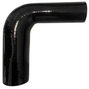 1.75"-2.5" 90 Degree Reducer Silicone Elbow Coupler 7" Leg Length 1.75"-2.5" 90 Degree Reducer Silicone Elbow Coupler 7" Leg Length