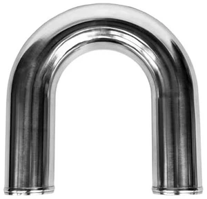 OD 3" (76mm) 180 Degree Aluminum Elbow Intercooler Pipe Tube, 6" Leg Length Universal U-Shape Bend Intake Tubing Adapter Turbo Connector OD 3" (76mm) 180 Degree Aluminum Elbow Intercooler Pipe Tube, 6" Leg Length Universal U-Shape Bend Intake Tubing Adapter Turbo Connector