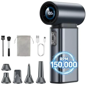 Compressed Air Duster Electric 150000RPM Super Power Mini Air Blower Compressed Air Duster Electric 150000RPM Super Power Mini Air Blower