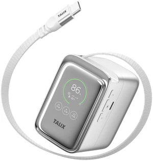 TALIX Laptop Power Bank, 20000mAh Portable Charger with 190W Total Output | Digital Display, 3-Port Fast Charging, Retractable Built-In Cable, 140W Single Port, Battery Pack for MacBook, iPhone & More TALIX Laptop Power Bank, 20000mAh Portable Charger with 190W Total Output | Digital Display, 3-Port Fast Charging, Retractable Built-In Cable, 140W Single Port, Battery Pack for MacBook, iPhone & More