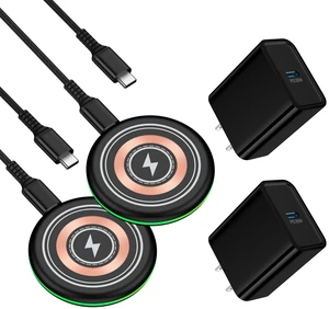 25W Samsung Wireless Charger Magnetic Fast Charging Pad with 30W Adapter | Wireless Magsafe Charger for Samsung Galaxy S26 Ultra/S26 FE/Z Fold8/S25 Ultra/S24/S23/S22, iPhone 18 Pro Max/17e/16e, 2-Pack 25W Samsung Wireless Charger Magnetic Fast Charging Pad with 30W Adapter | Wireless Magsafe Charger for Samsung Galaxy S26 Ultra/S26 FE/Z Fold8/S25 Ultra/S24/S23/S22, iPhone 18 Pro Max/17e/16e, 2-Pack
