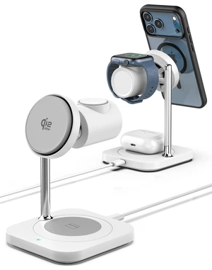 Galvanox Qi2.2 25W Magnetic Wireless Charging Stand for iPhone - 3 in 1 Charger Station (for iPhone, Apple Watch and AirPods) with Super Fast (45W) Wall Adapter (Compatible with MagSafe) Galvanox Qi2.2 25W Magnetic Wireless Charging Stand for iPhone - 3 in 1 Charger Station (for iPhone, Apple Watch and AirPods) with Super Fast (45W) Wall Adapter (Compatible with MagSafe)