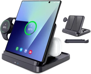 for Samsung Galaxy Z Fold 8 Ultra/7/6/5/4 Wireless Charging Station,3-in-1 (Not for Z Fold8 Wide), Fully Unfolded Charging,Foldable Wireless Charger Stand for Galaxy Watch 8 (Not for Watch 9/ Ultra2) for Samsung Galaxy Z Fold 8 Ultra/7/6/5/4 Wireless Charging Station,3-in-1 (Not for Z Fold8 Wide), Fully Unfolded Charging,Foldable Wireless Charger Stand for Galaxy Watch 8 (Not for Watch 9/ Ultra2)