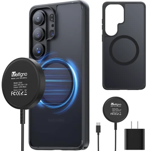 Meifigno 25W Wireless Charger & Magnetic Case for Samsung Galaxy S26 Ultra Meifigno 25W Wireless Charger & Magnetic Case for Samsung Galaxy S26 Ultra