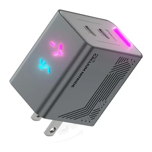 PHYSCE 45W 3D RGB Dual USB C Gaming Charger for iPhone, Switch 1 Dock PHYSCE 45W 3D RGB Dual USB C Gaming Charger for iPhone, Switch 1 Dock