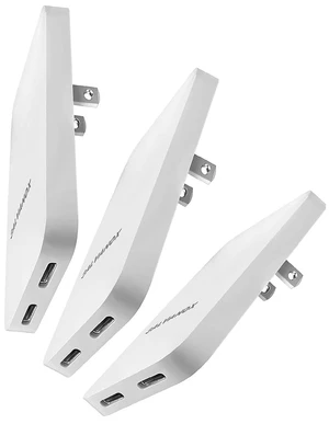 (3 Pack) Galvanox Dual USB-C Flat Wall Charger - Fast Charging Ultra Slim Outlet Plug, Multi Port Type C for iPhone 13, 14, iPhone 15 Pro Max and Samsung Galaxy Phones (20W) (3 Pack) Galvanox Dual USB-C Flat Wall Charger - Fast Charging Ultra Slim Outlet Plug, Multi Port Type C for iPhone 13, 14, iPhone 15 Pro Max and Samsung Galaxy Phones (20W)